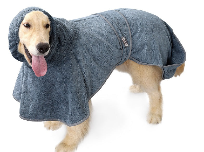 Pet Highly Absorbent Cotton Bathrobe Drying Towel