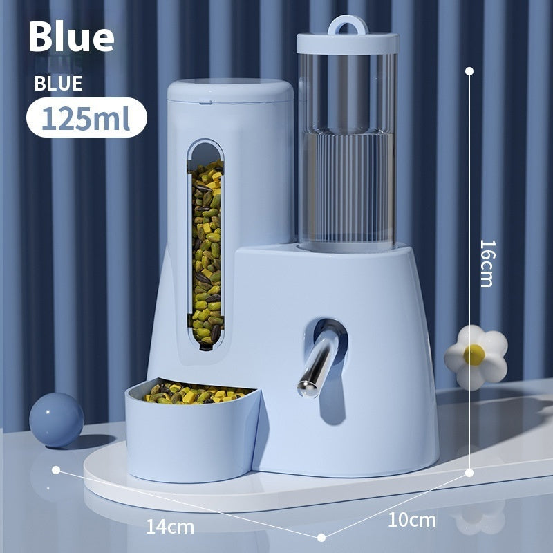 Automatic Hamster Water Feeder Djungarian Kettle Food Basin