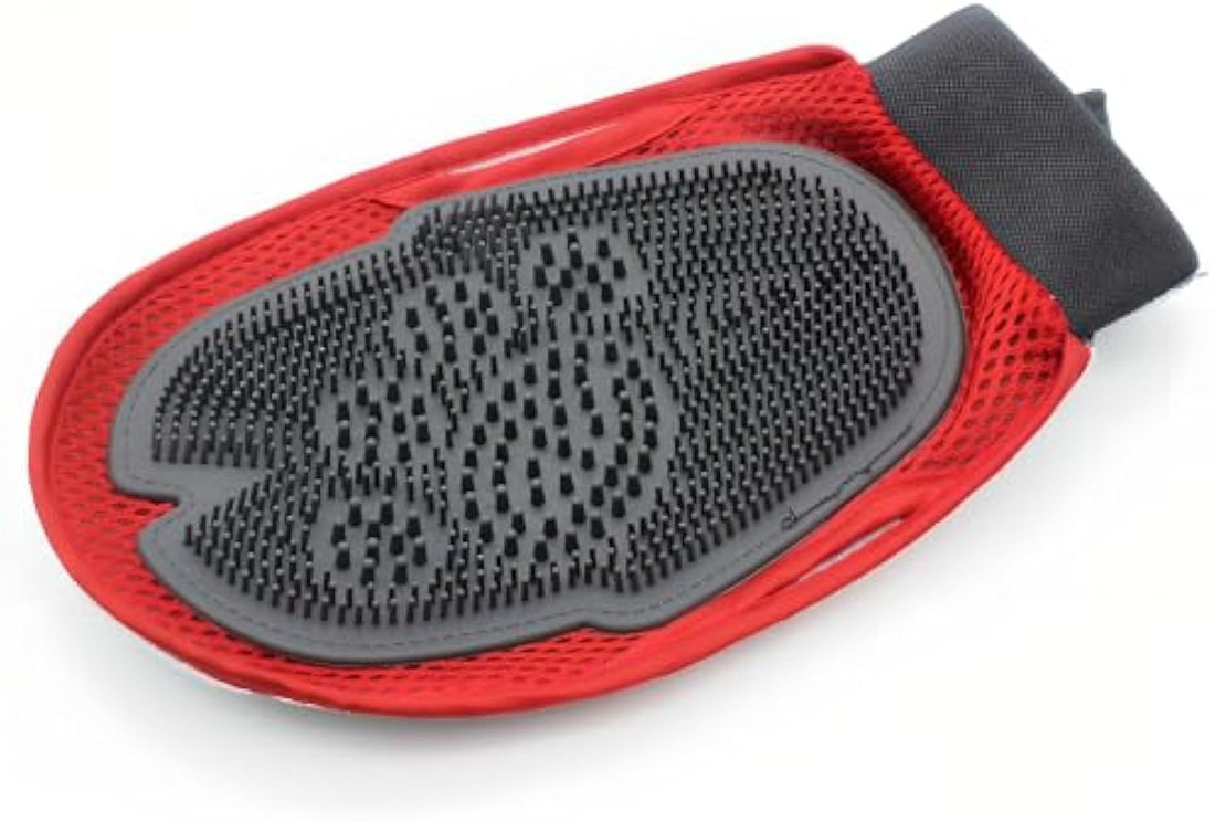 Pet Grooming Glove Hair Remover Mitt For Bathing And Cleaning Fur