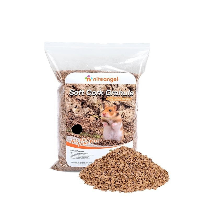 Oak Cork Dust Free Hamster Bedding Cage Landscaping Material
