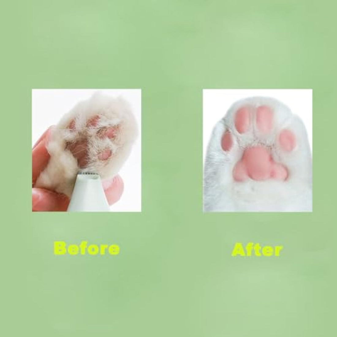 Pet Paw Trimmer Rechargeable Grooming Tool For Sensitive Areas