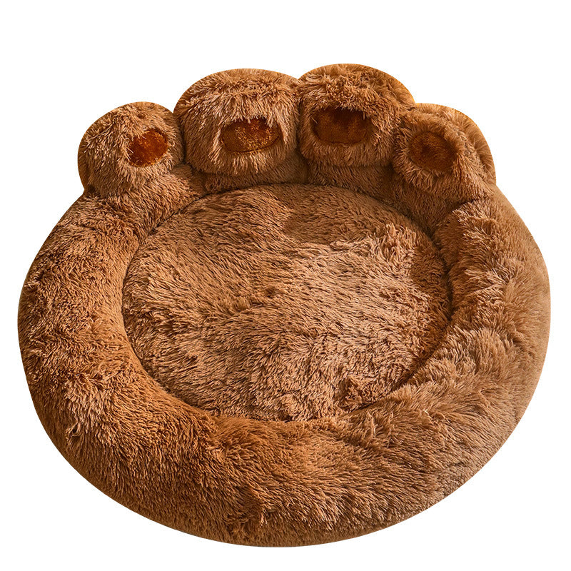 Fleece-Lined Large Dog Sofa Bed Mattress
