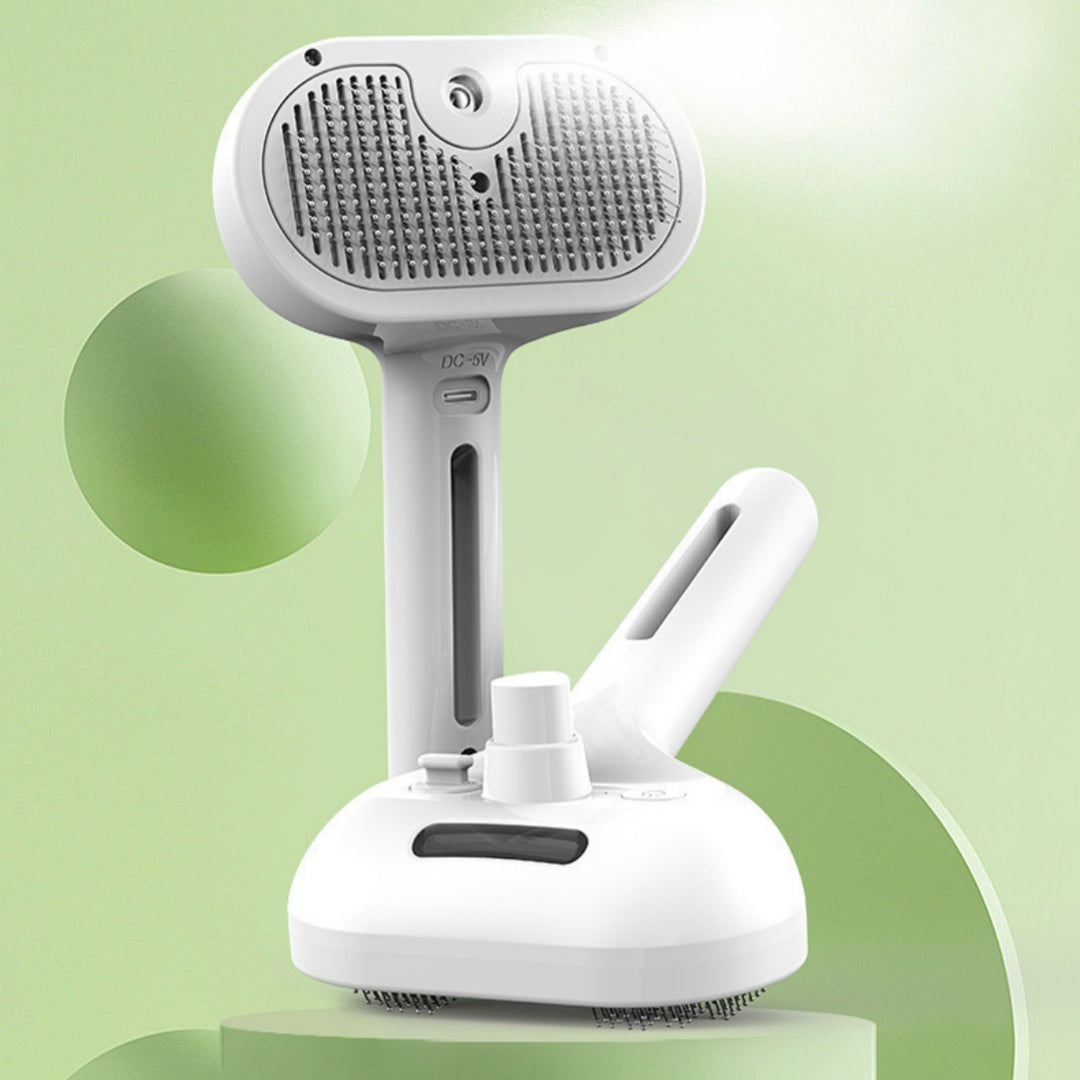 Pet Spray Comb Pin Brush For Fur Removal And Detangling