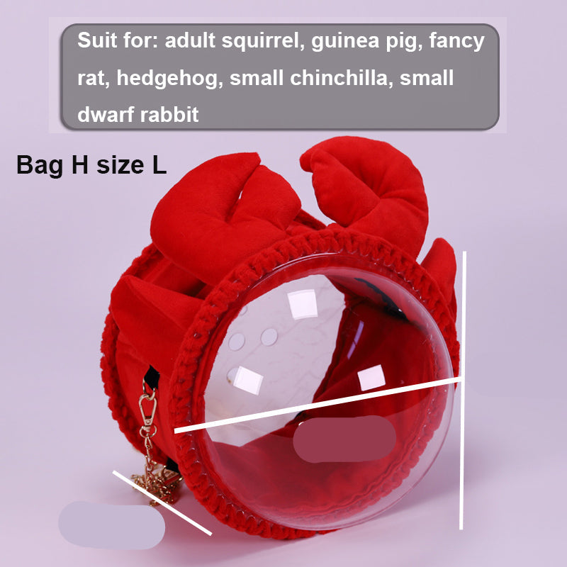 Hamster Cage Pet Out Of Bag Honey