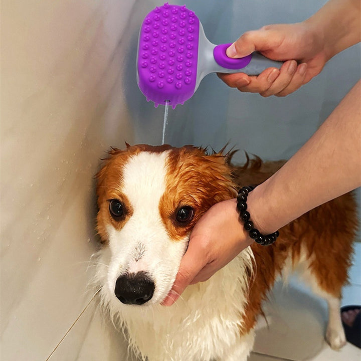 Pet Shower Brush Floating Bath Hair Cleaning Grooming Tool