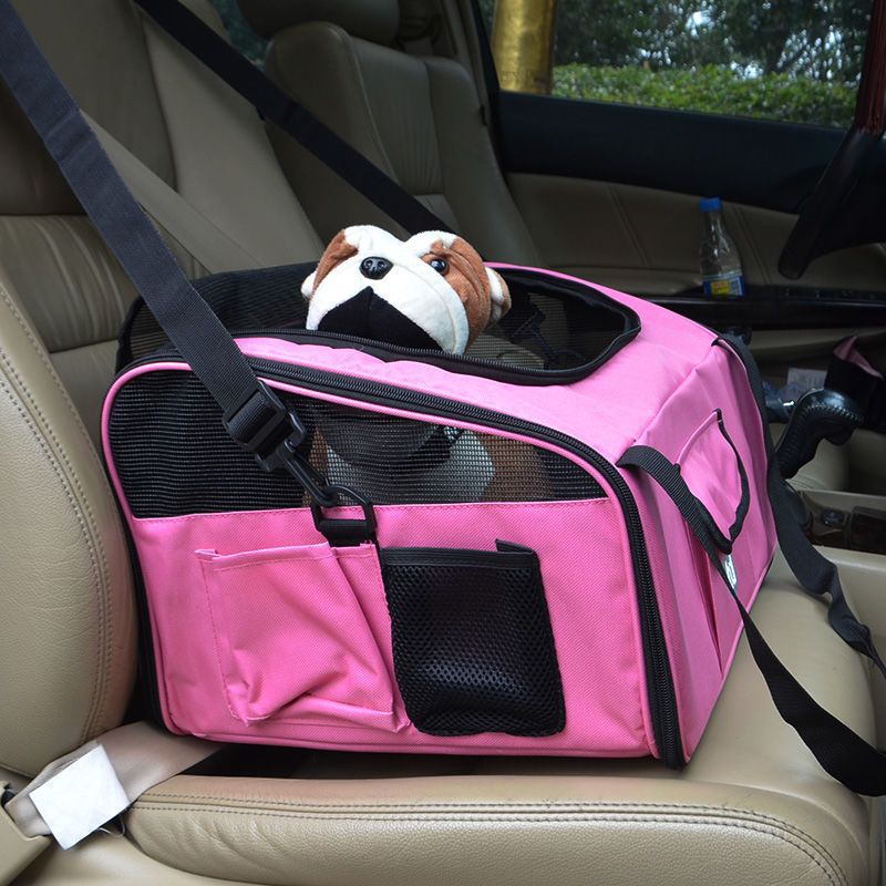 Portable Pet Backpack Carrier Diaper Bag Multi Functional Travel Bag