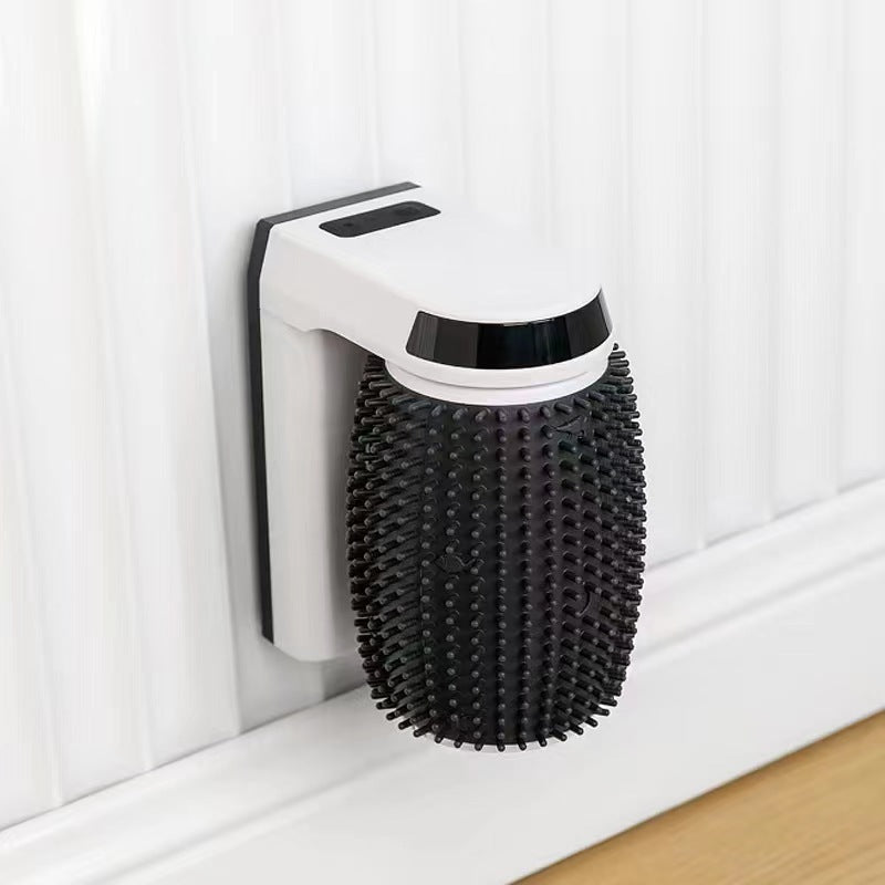 Automatic Pet Self Grooming Wall Corner Brush Soft Scratcher Tool