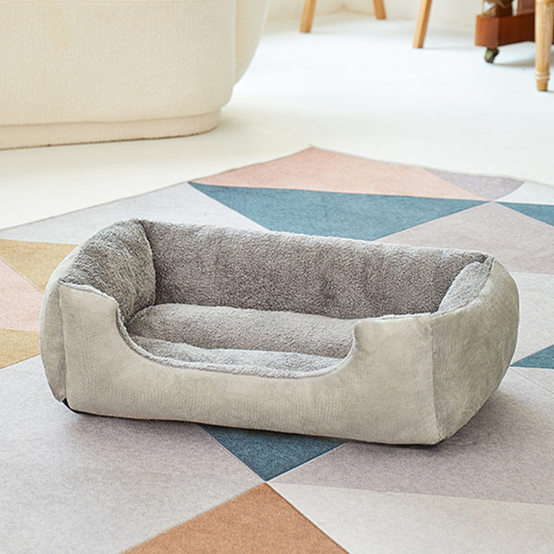 All-Season Warm Dog Sofa Bed Nest
