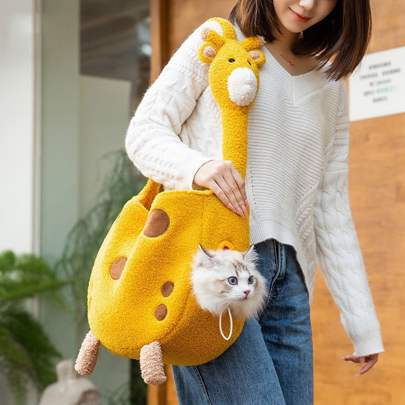 Pet Animal Shaped Portable Diaper Backpack Carrier Bag