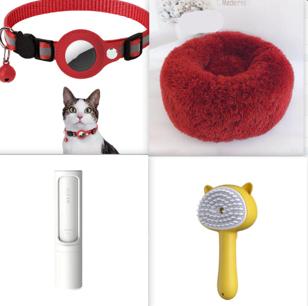 Pet Rechargeable Self Cleaning Mist Grooming Brush Slicker Tool