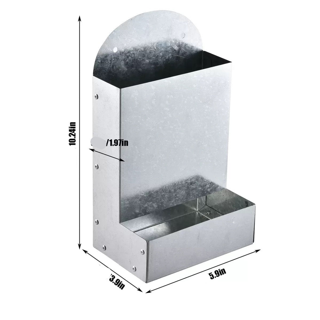 Metal Poultry Bird Feeder Trough