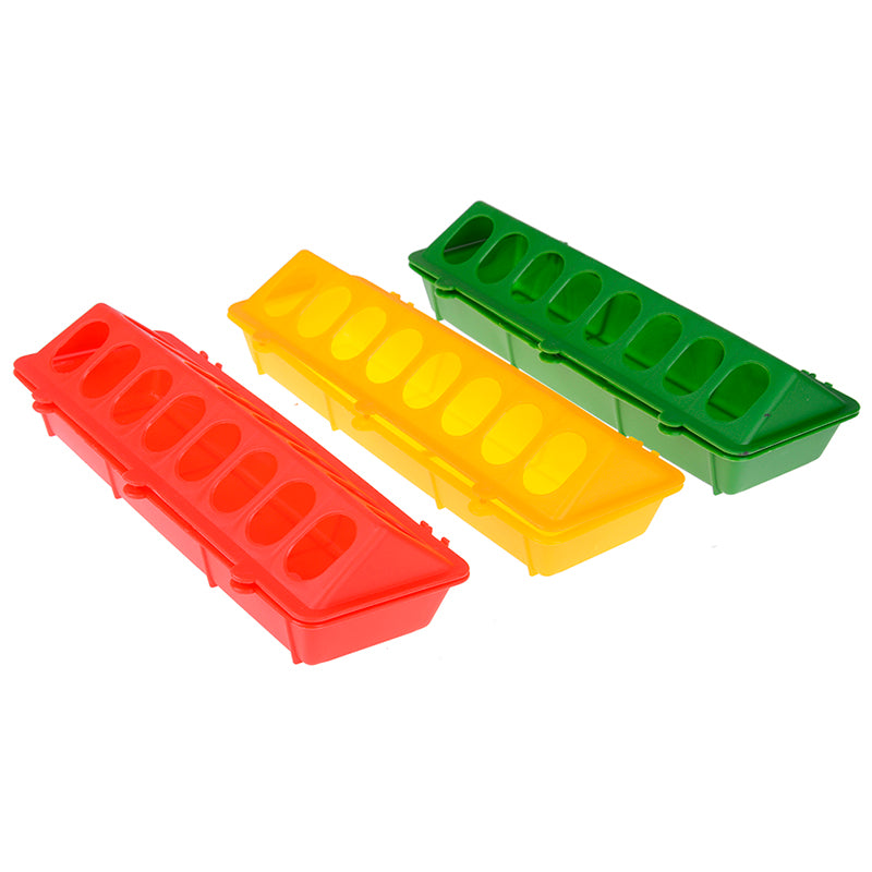 Thickened Bird Feeder Trough For Pigeons And Chickens