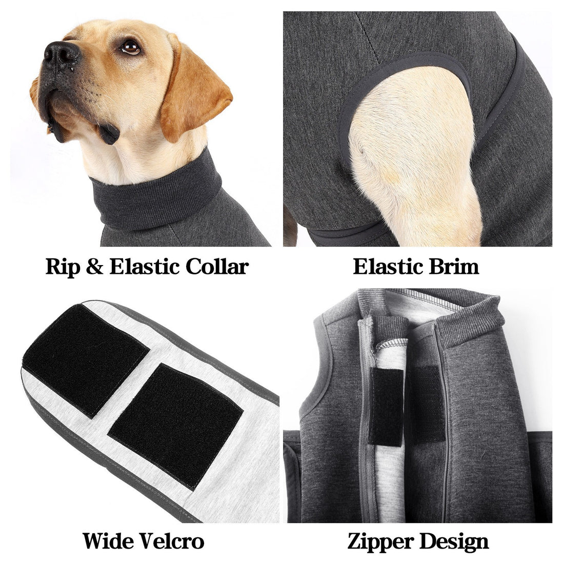 Soft Polyester Comfort Double Layer Pet Jacket Clothing