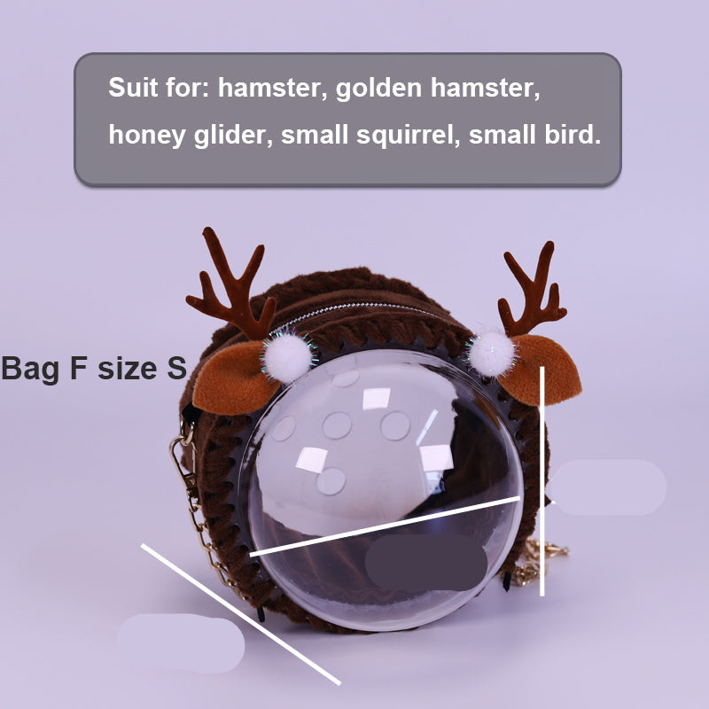 Hamster Cage Pet Out Of Bag Honey