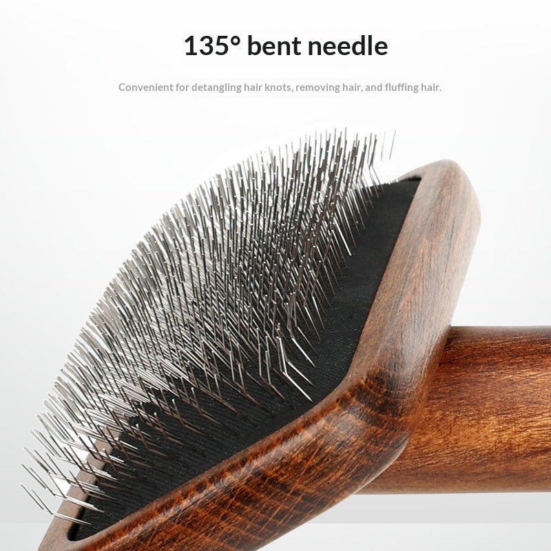Pet Brush For Removing Loose Fur Grooming Needle Comb