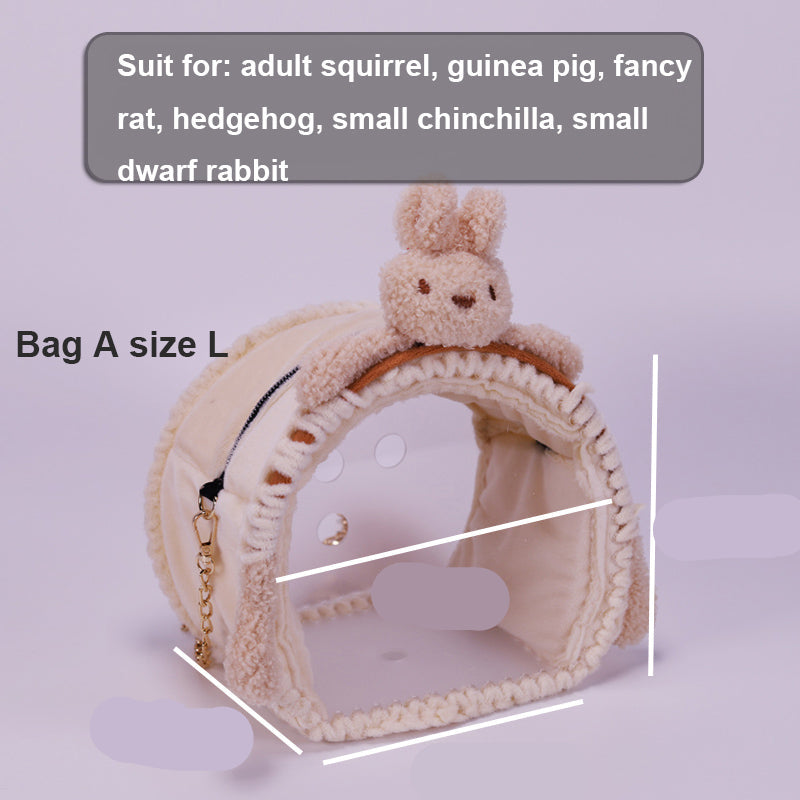 Hamster Cage Pet Out Of Bag Honey