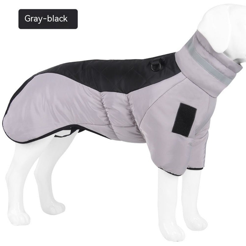 Waterproof Winter Warm Thick Pet Coat For Large Breed Dogs