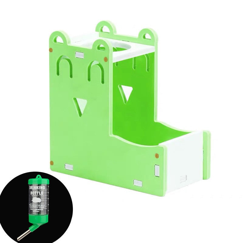 Small Hamster Kettle Feeder Automatic Waterer