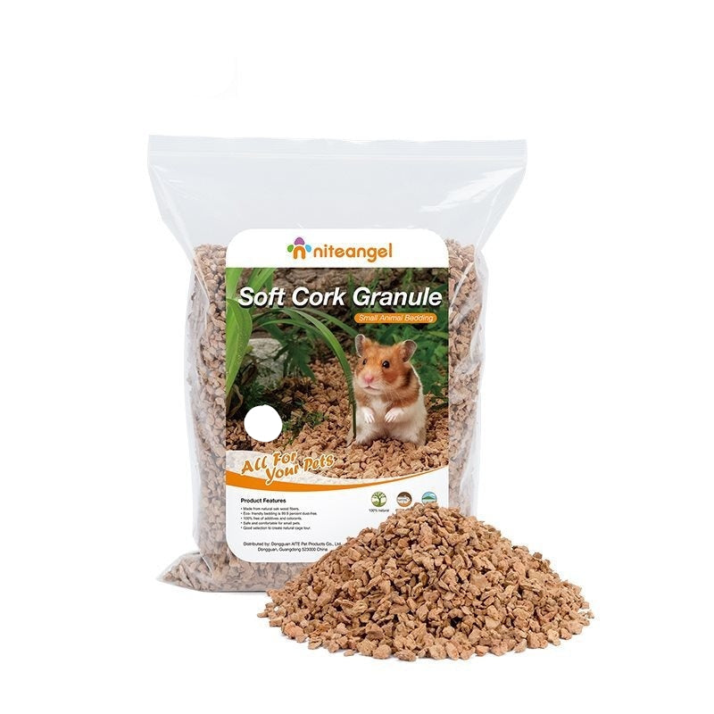 Oak Cork Dust Free Hamster Bedding Cage Landscaping Material