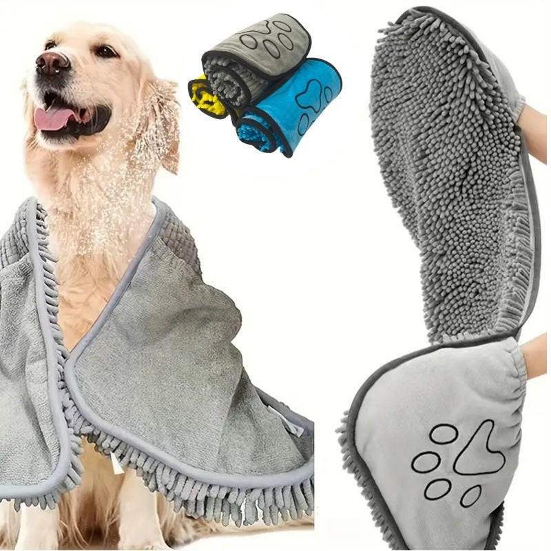 Pet Quick Absorbent Bath Towel For Pets