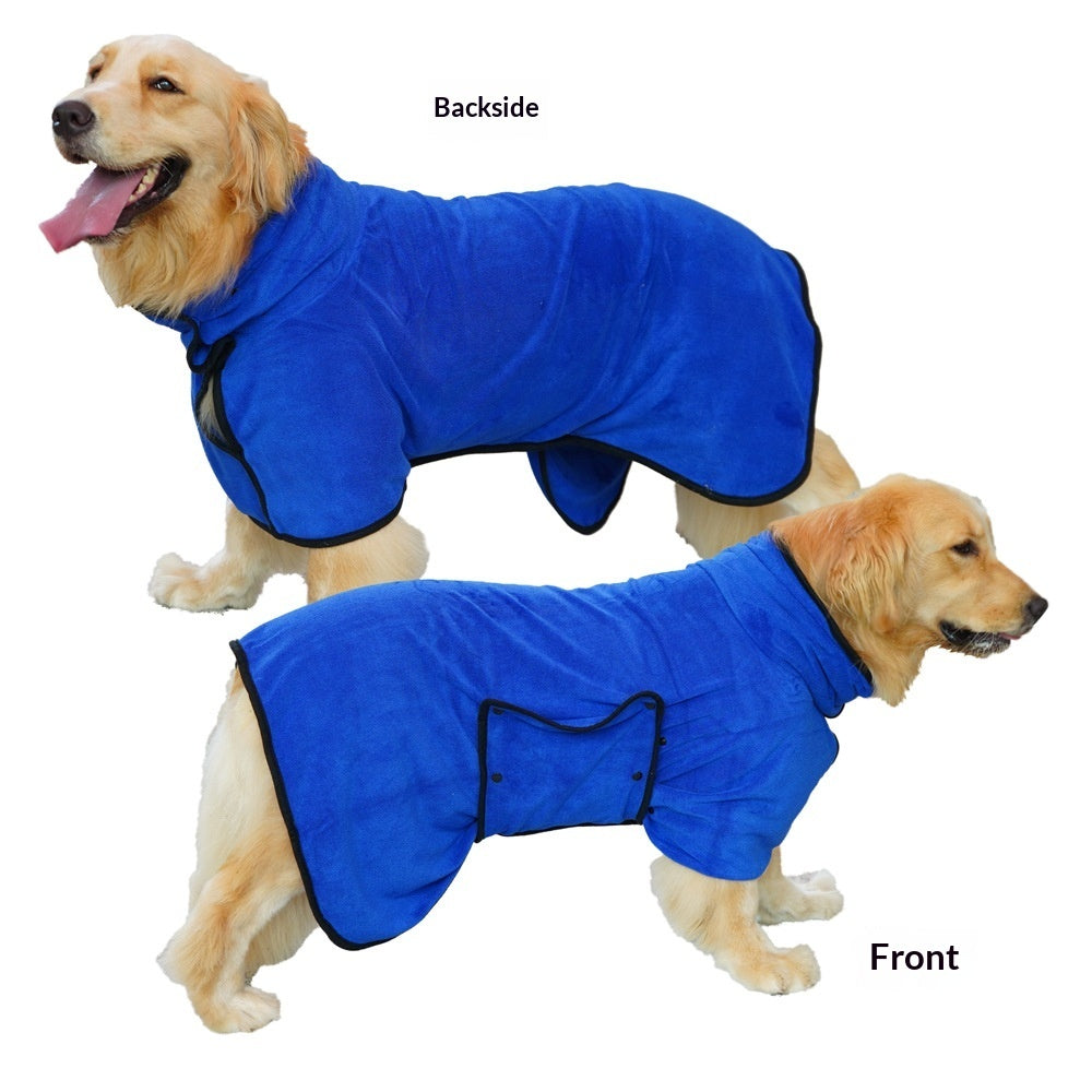 Pet Quick Dry Ultra Soft Microfiber Absorbent Towel Clothing