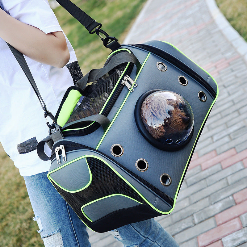 Pet Portable Diaper Backpack Carrier Bag