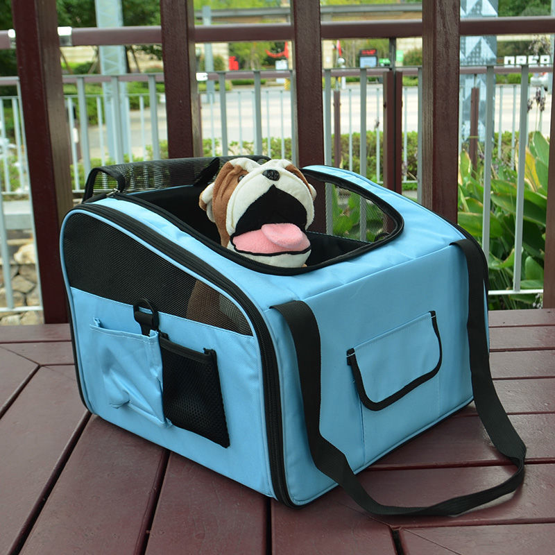 Portable Pet Backpack Carrier Diaper Bag Multi Functional Travel Bag