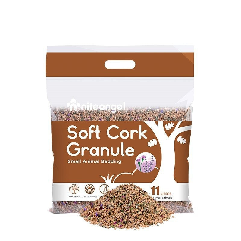 Oak Cork Dust Free Hamster Bedding Cage Landscaping Material