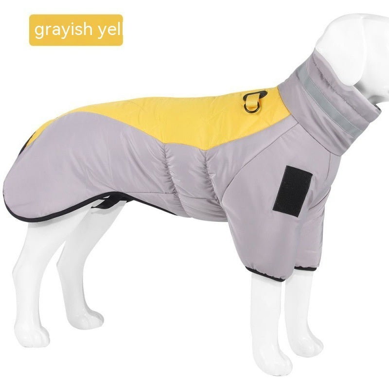 Waterproof Winter Warm Thick Pet Coat For Large Breed Dogs