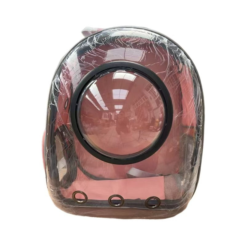 Transparent Breathable Large Capacity Pet Backpack Carrier Bag